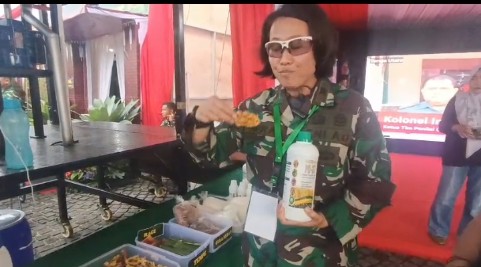 Perayaan HUT TNI ke-80: PUSTERAD Sajikan Pupuk Ramah Lingkungan dan UMKM